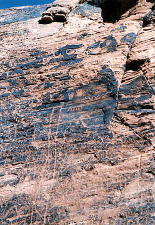 Petroglyphen im Valley of Fire