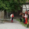 Die Veranstaltung „Zu Gast anno domini 1769 – von Hall in die Fremde“ lockt am Wochenende 2000 Besucher ins Freilandmuseum Wackershofen. 